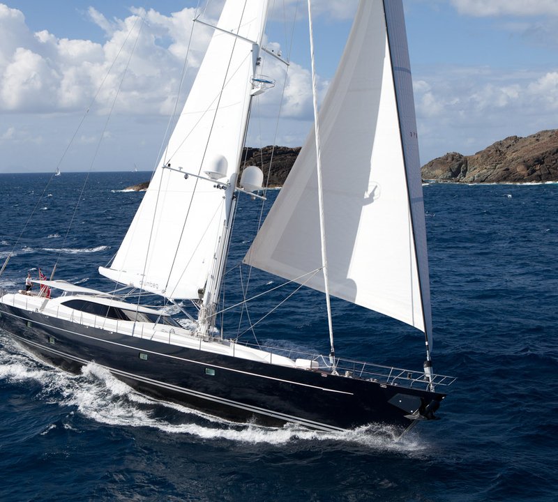 Take a glimpse at Majestic Sailing Superyacht SARISSA by VITTERS